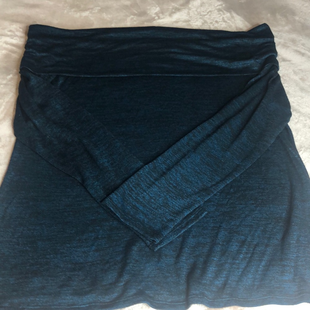 Off shoulder Long Sleeve Blouse